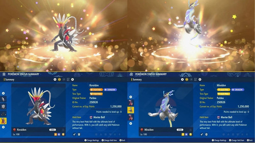 Shiny miraidon koraidon - miraidon, e