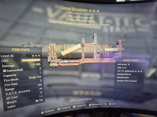 Cursed broadsider - cursed,