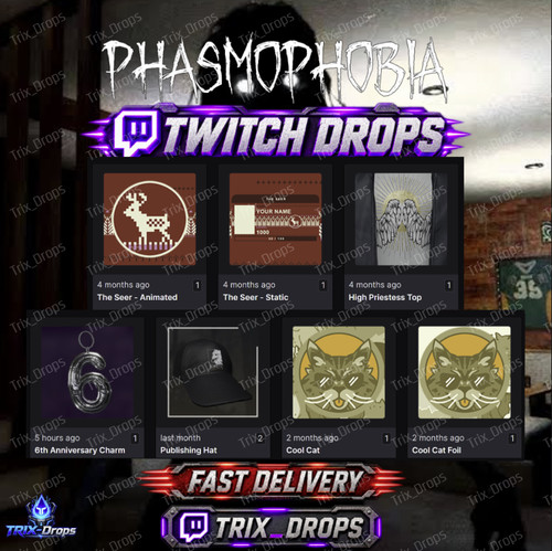Phasmophobia twitch drops il - twitch,