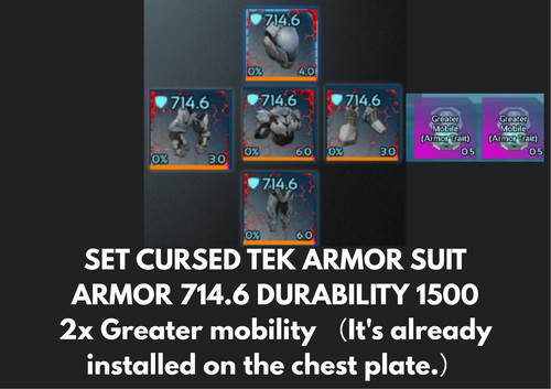 Cursed tek armatura - cursed,