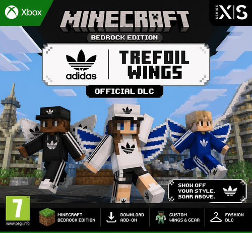 Minecraft adidas trefoil wings - trefoil,