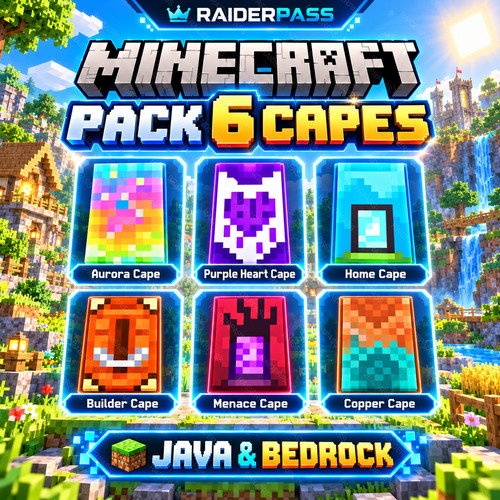 Minecraft cape pack - cape,