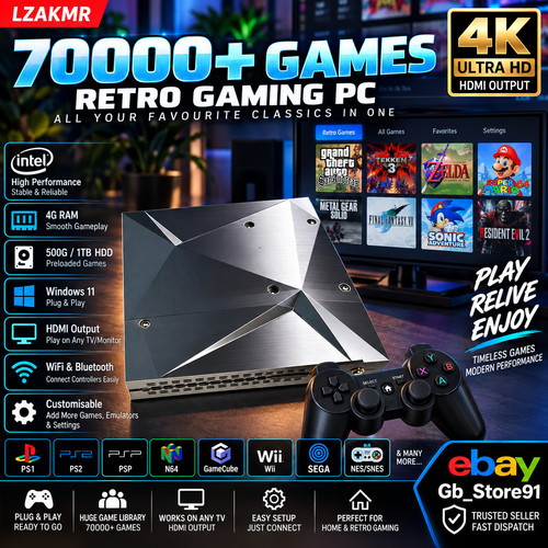 P88 retro game console 500g - game,
